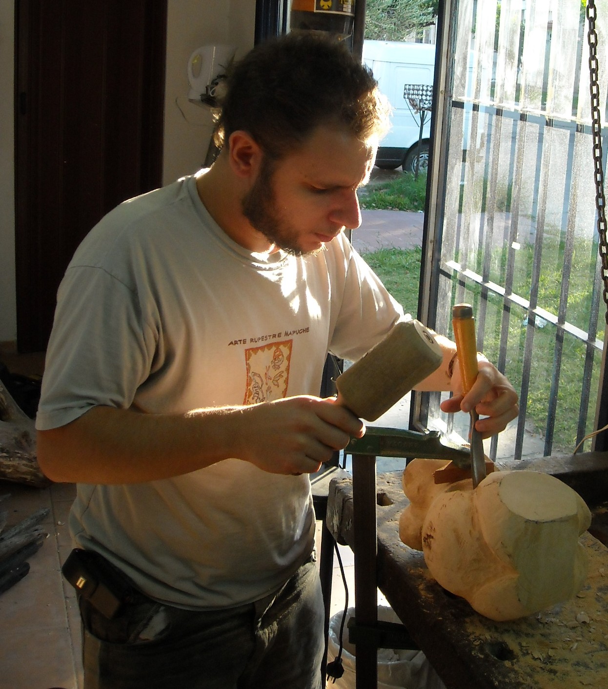 Detalle del proceso creativo